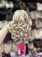 Шиньон на крабе волнистый Global 30 см блонд бежевый