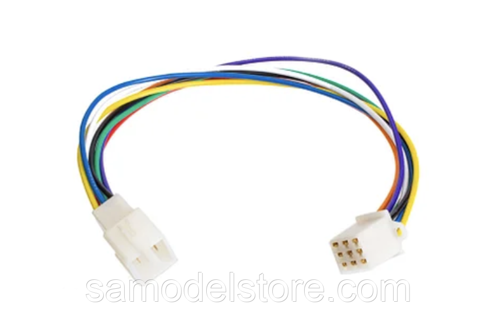 Роз'єм автомагнітоли 9 конт. з кабелем, фото 1