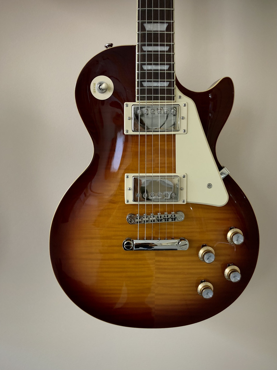 Электрогитара EPIPHONE LES PAUL STANDARD '60s ICED TEA - фото 1 - id-p1473364967