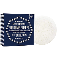 Мужская многоразовая губка для душа Spongelle Men's Supreme Buffer Cedar Absolute 99.2 г