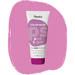 Тонуюча маска для живлення і зволоження Рожевий цукор Fanola Color Mask Pink Sugar 200 мл