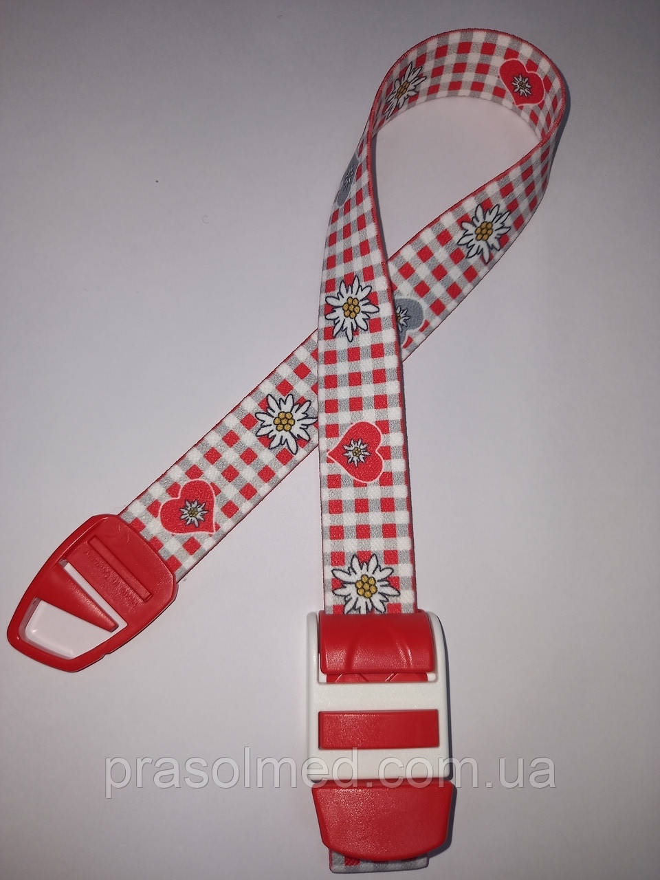 Джгут венозний автоматичний 500193 Принт “Едельвейс” з сірою клітиною 1шт., фото 1