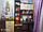 Стіл комп'ютерний із надбудовою Школяр-6 Венге темний + дуб молочний 125х60х196 см Еверест, фото 9