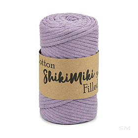 Трикотажний бавовняний шнур Cotton Filled 5 мм, колір Фіалковий