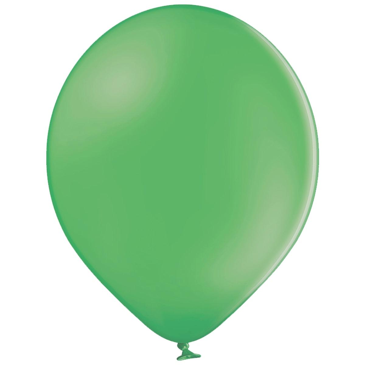 Повітряні кулі 10,5" пастель яскраво-зелені 50 шт Belbal (Бельгія)