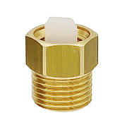 Відсікаючий клапан для спускника повітря EMMETI 1/2"Н-3/8" В