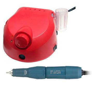 Фрезер ESCORT 2 PRO (red) New SH37L (M45) без педалі для манікюру та педикюру, фото 1