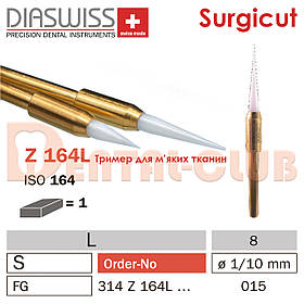 Тример для м'яких тканин Surgicut від Діасвіс ( Precision trissue trimmers - Surgicut made by Diaswiss) z164L