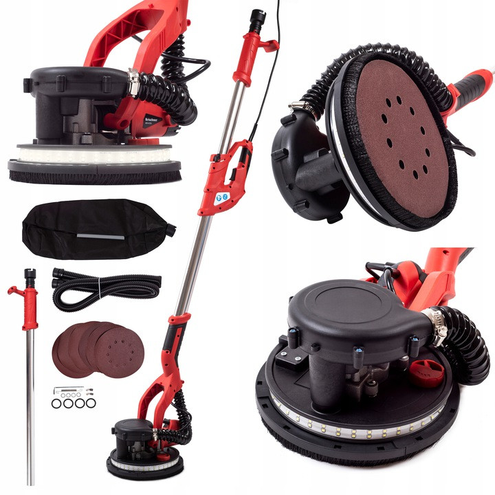 Шліфувальна машина для стін GYRAFFE LED LG-MP