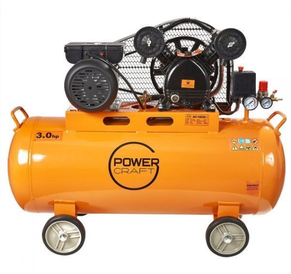 Компресор Powercraft AC-10030 100л