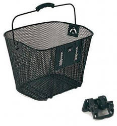 Кошик Bellelli з кріпленням на кермо, металевий, чорний