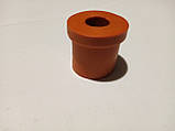 Втулка ресори на причіп легковий поліуретанова червона ПФ-01 Фермер, фото 2