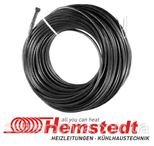 Нагрівальний двожильний кабель Hemstedt DR 900 Вт / 72 м (7,2 м2) для теплої підлоги в плитку