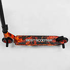Трюковий самокат Best Scooter HIC-система, ПЕГІ, алюмінієвий диск і дека, ширина керма 52 см, колеса 110 см, фото 4