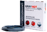 Нагрівальний кабель GRAYHOT 886 Вт / 59 м (7,4 м2) тепла підлога в стяжку, у плитковий клей