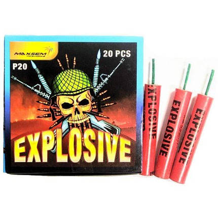 Петарда фітільнимі Explosive P20 Опт, фото 2