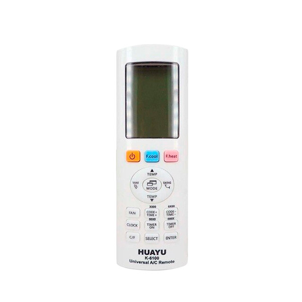 Пульт універсальний для кондиціонерів Huayu K-6100 (4000 кодів)