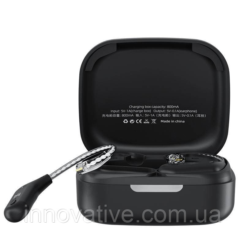 Bluetooth-модуль KZ AZ09 з вушками (C pin) (Чорний), фото 1