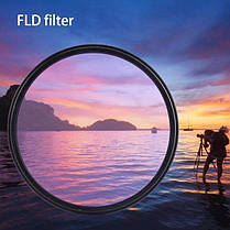 Світлофільтр флюрисцентный (FLD) Alitek 55 мм, фото 2