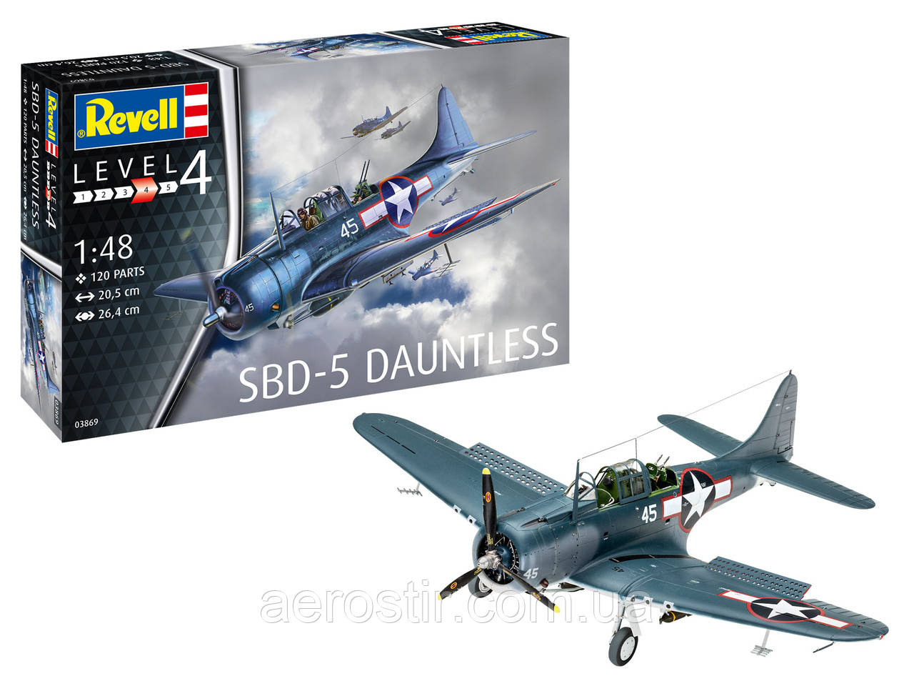 SBD-5 Dauntless 1/48 Revell 03869