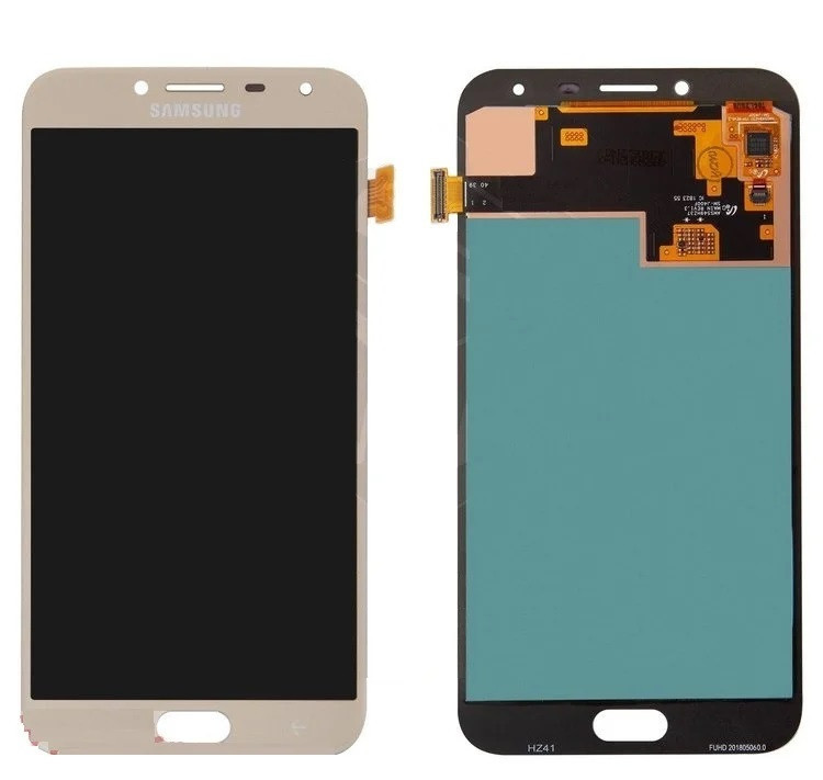 Дисплей Samsung J4 2018/J400, золотий, з тачскрином, OLED