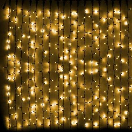 Гірлянда штора вулиця 200LED (RD-099) 2m2m, Колір ламп-Теплий 194649