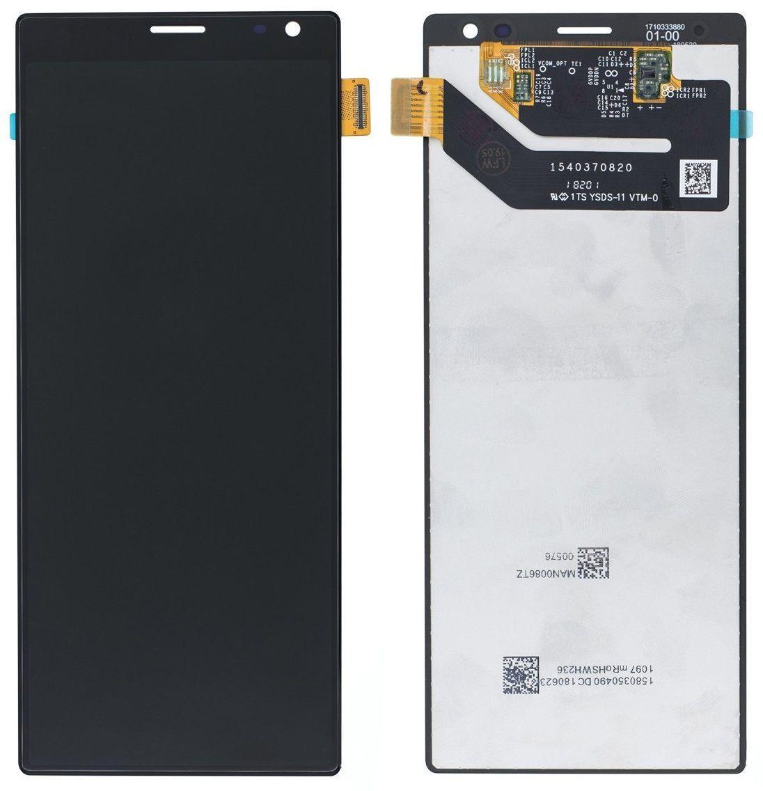 Дисплей Sony I4213/Xperia 10 Plus, чорний, з тачскрином, ORIG