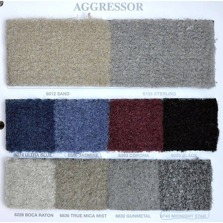 Agressor jasmin 1м.п. 1.83 щільність 16 oz, стрижений ковролін, фото 3