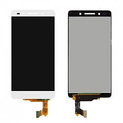 Дисплей Huawei Honor 7/PLK-L01, білий, з тачскрином, ORIG