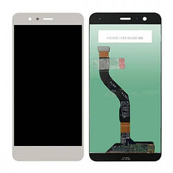 Дисплей Huawei P10 Lite/WAS-LX1/WAS-LX2/WAS-LX3, білий, з тачскрином, ORIG