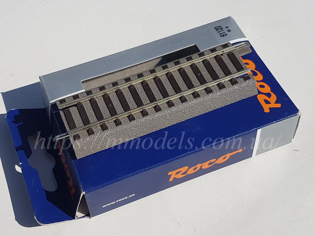 Roco Geoline 61120 прямий перехідник із рейкою geoLine на ROCO LINE, масштабу Н0 1/87