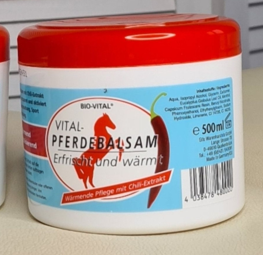 Німецька гріюча мазь з нікотинкою Немецкая греющая мазь с никотинкою 500мл, фото 1