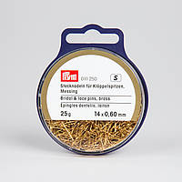 Булавки для тонких тканей(латунь) 0,6x14 мм, Prym