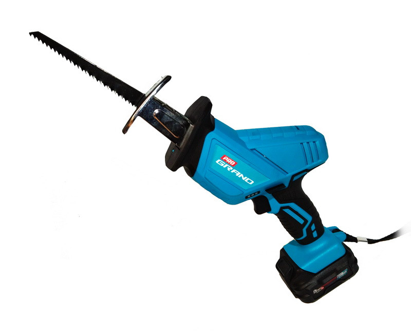 Пила шабельна акумуляторна Grand ПС-12 Li/Pro (2 акумулятори), фото 1