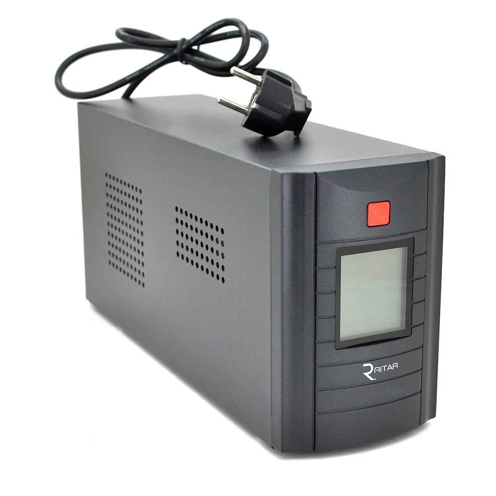 ДБЖ Ritar RTM1200 Proxima-D 720W, Lin.int., AVR, 3xSchuko, метал (RTM1200D/05862)
