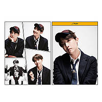 Постер плакат Джей-хоуп BTS Bangtan Boys ON 42х29 см А3 (poster_0015)