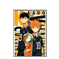 Постер плакат аниме Волейбол Haikyuu 42х29 см А3 (poster_0238)