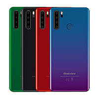 Смартфон Blackview A80 Pro Blue 6.49" 4/64Gb Helio P25 4680mAh Android 9.0 четыре камеры