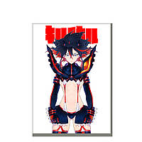 Постер плакат аніме Рюко Матой Круши кромсайKill la Kill 42х29 см А3 (poster_0322)
