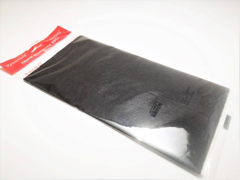 Самоклейка м'яка для ніжок 120х240 mm чорна