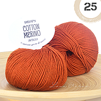 Пряжа DROPS Cotton Merino 25 Рыжий