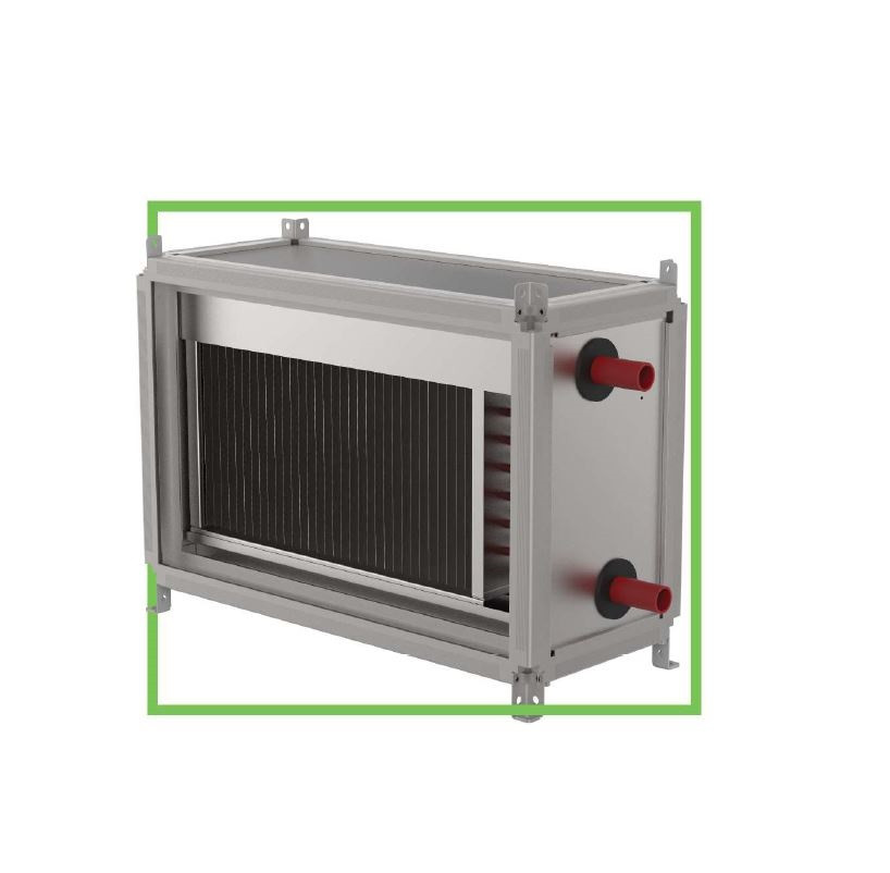 Секція водяного нагрівача FAS-50-30-WH-2, фото 1