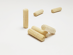 Шкант дерев'яний 30х8мм (100шт)