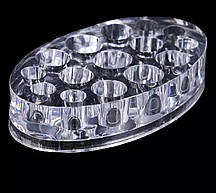 Підставка — стійка для пігментів, овальна