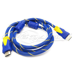 Кабель HDMI v1.4 с ферритами ( хорошее качество + ), 5.0 м Full 3D, фото 2