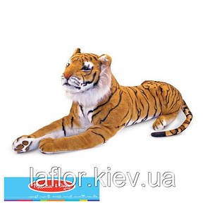 Плюшевий смугастий тигр іграшка м'яка велика ТМ Melissa&Doug, фото 1