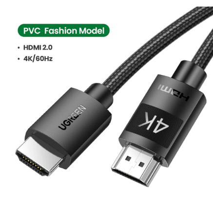 Кабель HDMI Ugreen 1м. Ver.-2.0 4K 1080P, фото 1