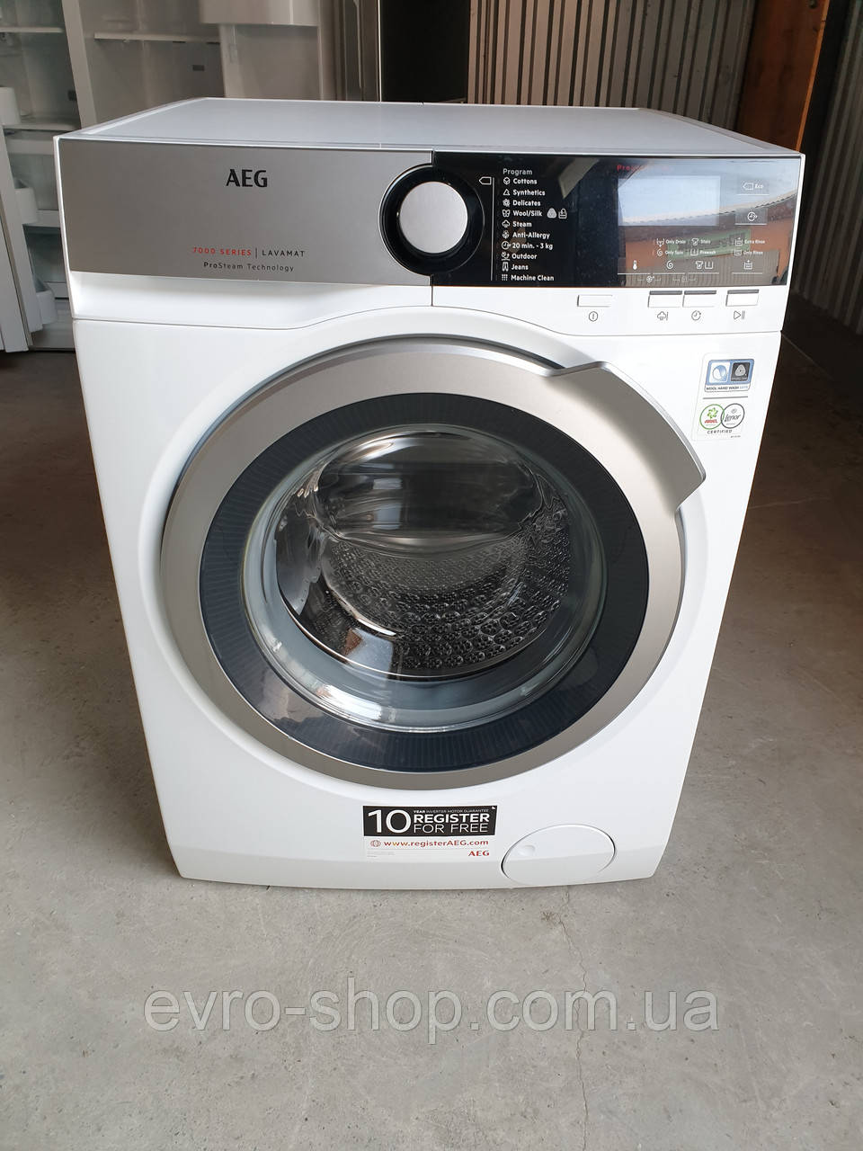 Пральна машина AEG lavamat 7000 Series ProSteam 9 KG / L7FEP947E, фото 1