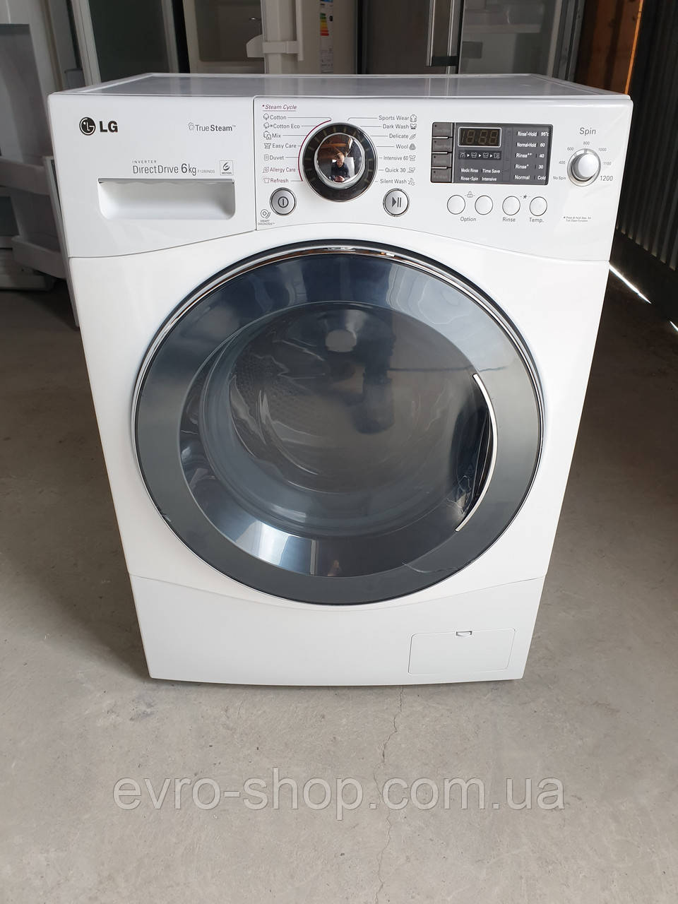 Вузька пральна машина LG Inverter Direct Drive 6 KG / F1280NDS, фото 1