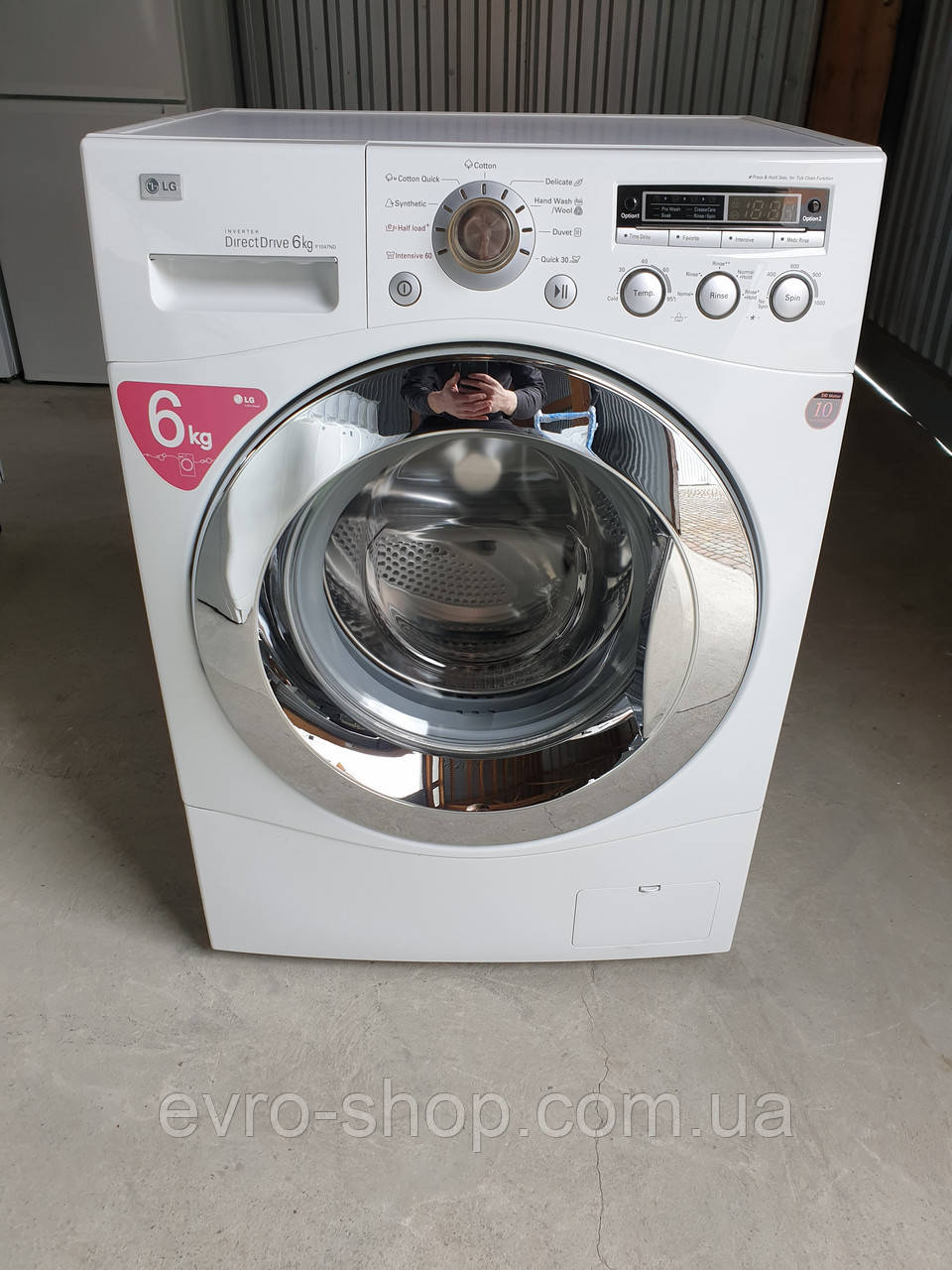 Вузька пральна машина LG Inverter Direct Drive 6 KG / F1047ND, фото 1